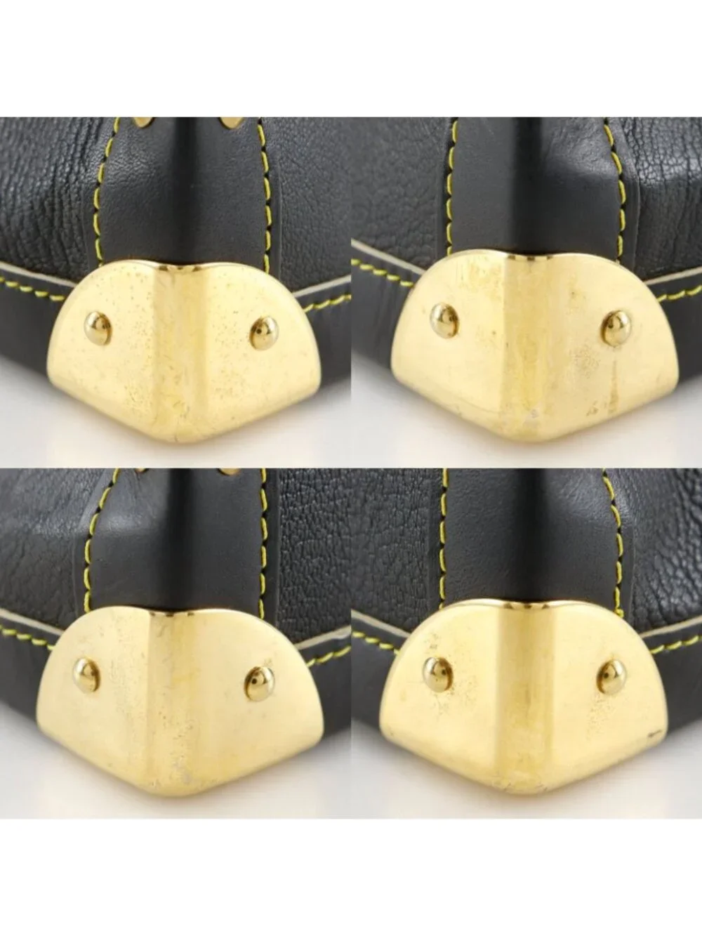Louis Vuitton Faburo Suhali Goatskin Noir Black Tote